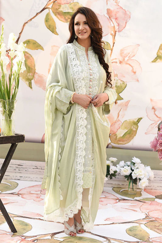 Picture of Sehr - Green - Shirt And Dupatta