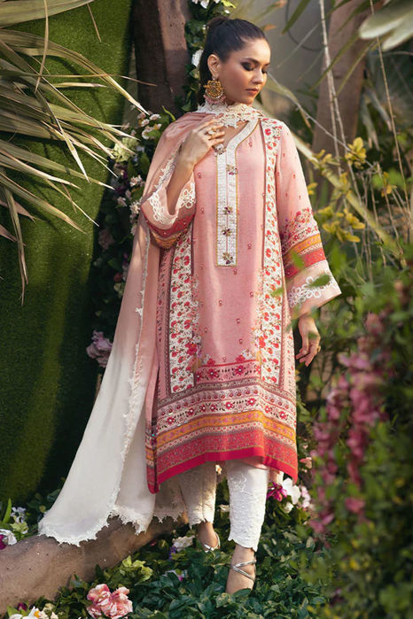 Picture of Mazia - Rose Pink Shirt And Dupatta