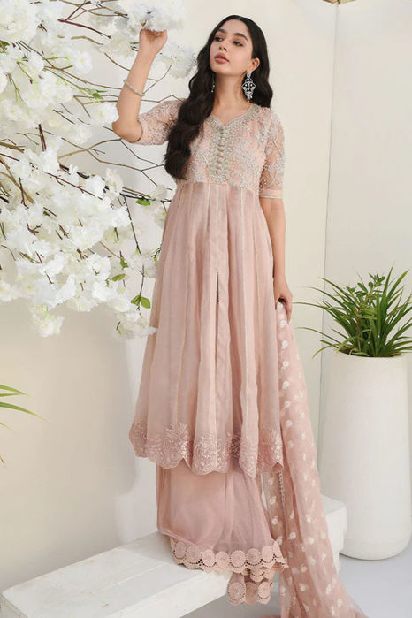 Picture of Soft Pink Tiana - Shirt And Dupatta