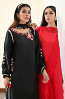 Picture of Palawan Black Raw Silk