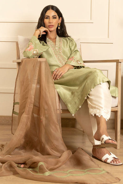 Delina - Shirt And Dupatta