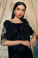 Picture of Lulu - Black Saree Drape