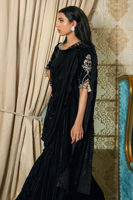 Picture of Lulu - Black Saree Drape