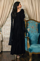 Picture of Lulu - Black Saree Drape