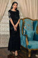 Picture of Lulu - Black Saree Drape