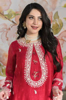 Picture of Sania - Cherry - Shirt And Dupatta