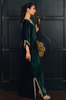 Picture of Daniya - Emerald Jewel Toned Kaftan
